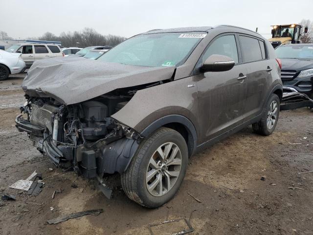 KNDPBCACXF7670576 - 2015 KIA SPORTAGE LX BROWN photo 1