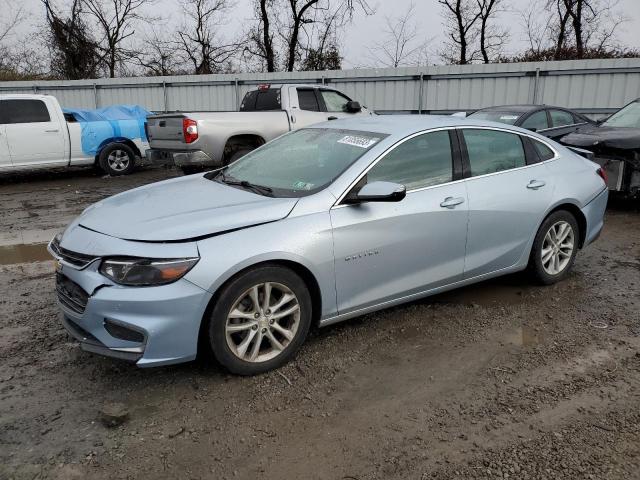 1G1ZE5ST1HF174397 - 2017 CHEVROLET MALIBU LT BLUE photo 1