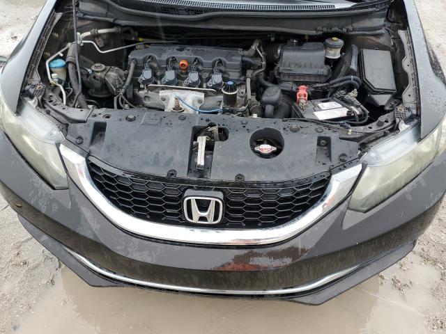 2HGFB2F85EH504254 - 2014 HONDA CIVIC EX BLACK photo 11