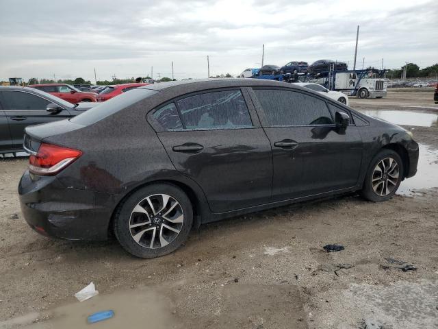 2HGFB2F85EH504254 - 2014 HONDA CIVIC EX BLACK photo 3
