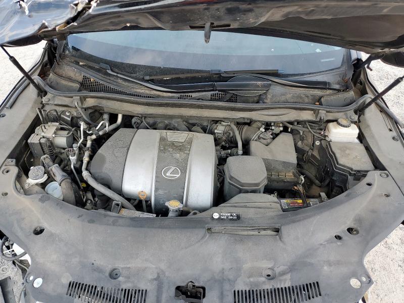 2T2ZZMCA4HC053922 - 2017 LEXUS RX 350 BASE BLACK photo 12