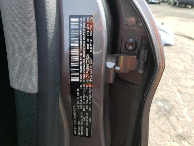 ZASPAKBN4L7C76006 - 2020 ALFA ROMEO STELVIO TI ნაცრისფერი ფოტო 14