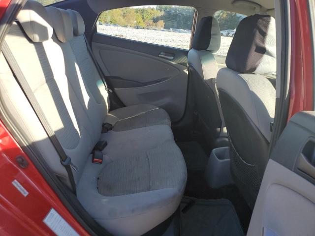KMHCT4AE7FU793574 - 2015 HYUNDAI ACCENT GLS RED photo 10