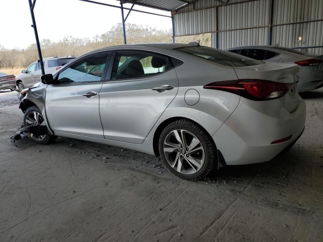 5NPDH4AE8GH792813 - 2016 HYUNDAI ELANTRA SE SILVER photo 2