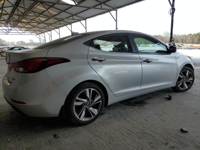 5NPDH4AE8GH792813 - 2016 HYUNDAI ELANTRA SE SILVER photo 3