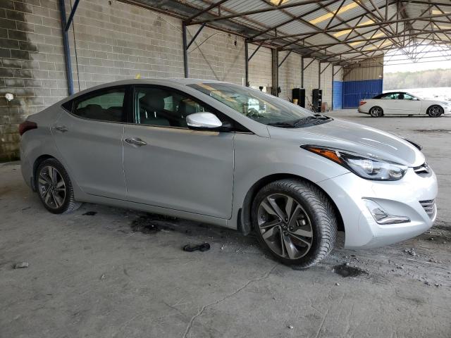 5NPDH4AE8GH792813 - 2016 HYUNDAI ELANTRA SE SILVER photo 4