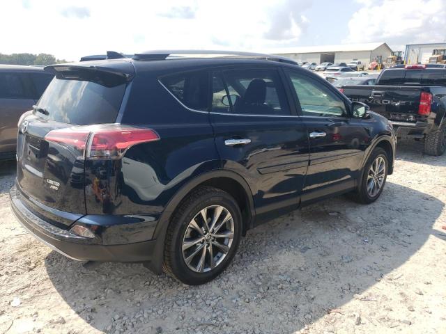 JTMDFREV2JJ185205 - 2018 TOYOTA RAV4 LIMITED Blau Foto 3