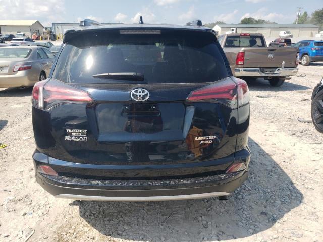 JTMDFREV2JJ185205 - 2018 TOYOTA RAV4 LIMITED Blau Foto 6