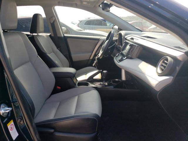 JTMDFREV2JJ185205 - 2018 TOYOTA RAV4 LIMITED Blau Foto 7