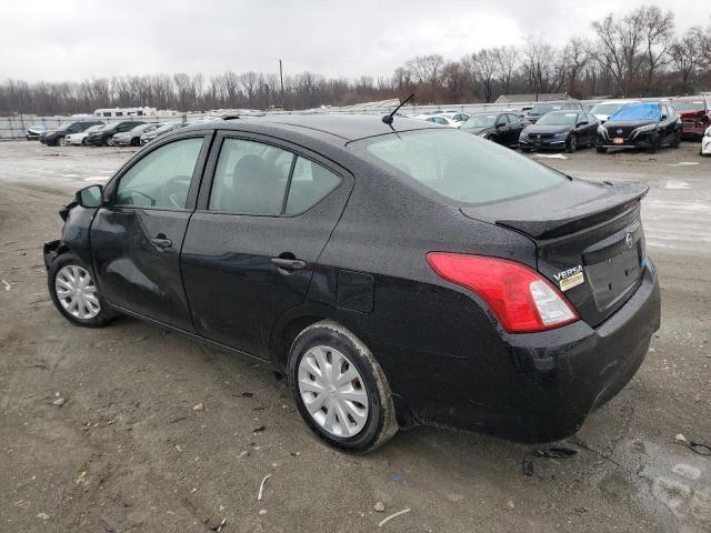 3N1CN7AP3GL828112 - 2016 NISSAN VERSA S BLACK photo 2