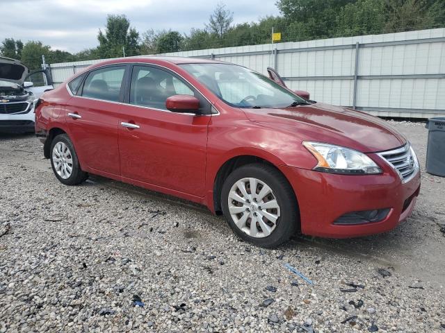 3N1AB7AP4DL621286 - 2013 NISSAN SENTRA S 红色 照片 4