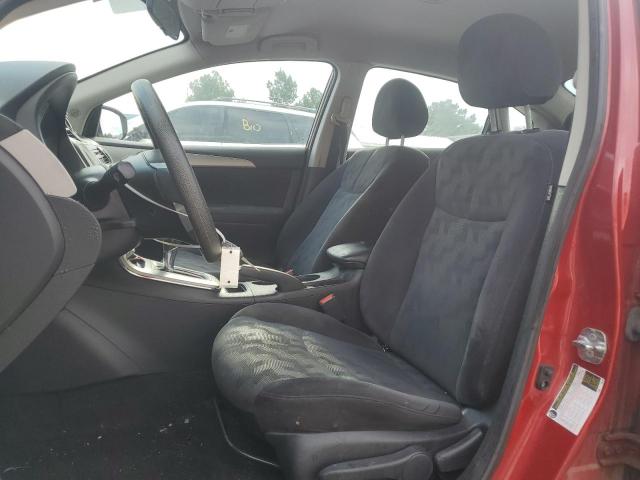 3N1AB7AP4DL621286 - 2013 NISSAN SENTRA S 红色 照片 7