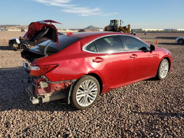 JTHBK1GG3F2154032 - 2015 LEXUS ES 350 RED photo 3