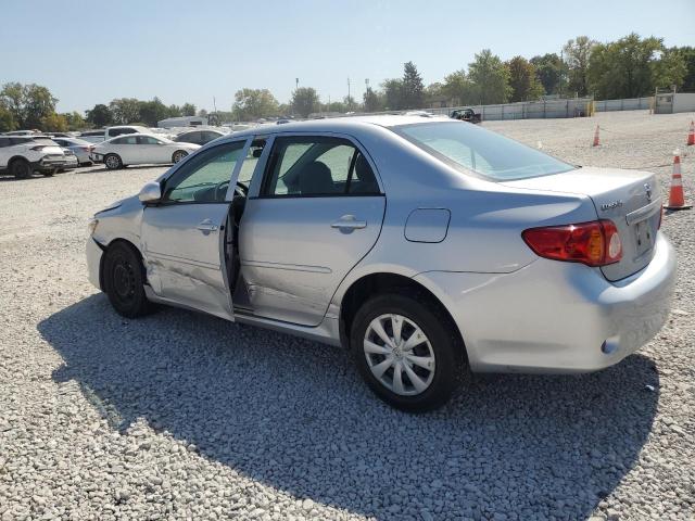 2T1BU4EE3AC403020 - 2010 TOYOTA COROLLA BASE SILVER photo 2