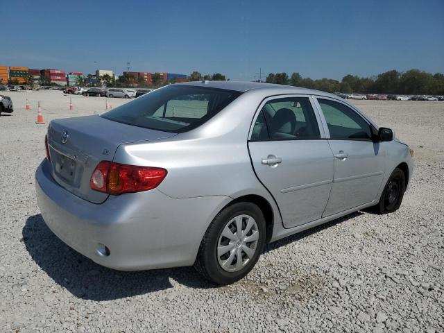 2T1BU4EE3AC403020 - 2010 TOYOTA COROLLA BASE SILVER photo 3