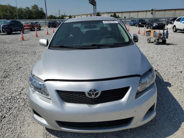 2T1BU4EE3AC403020 - 2010 TOYOTA COROLLA BASE SILVER photo 5