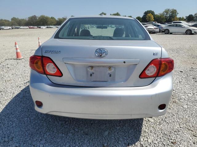2T1BU4EE3AC403020 - 2010 TOYOTA COROLLA BASE SILVER photo 6