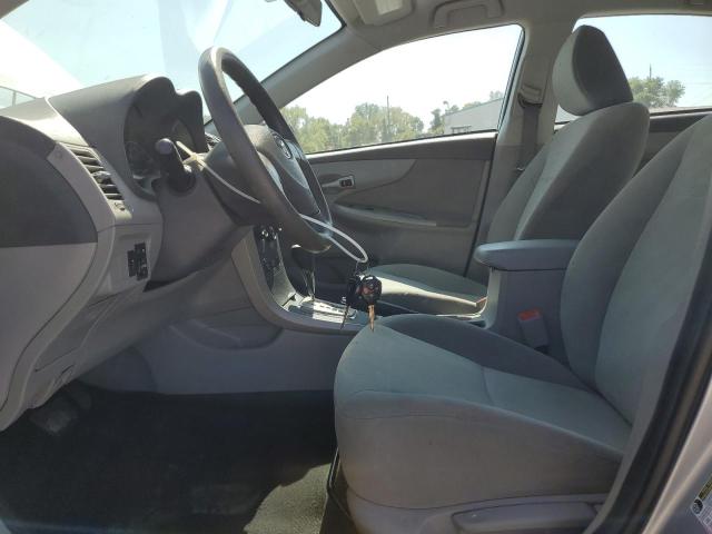 2T1BU4EE3AC403020 - 2010 TOYOTA COROLLA BASE SILVER photo 7