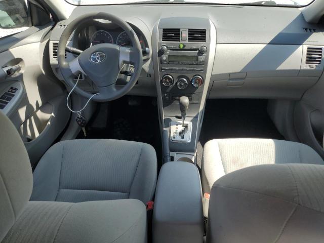 2T1BU4EE3AC403020 - 2010 TOYOTA COROLLA BASE SILVER photo 8