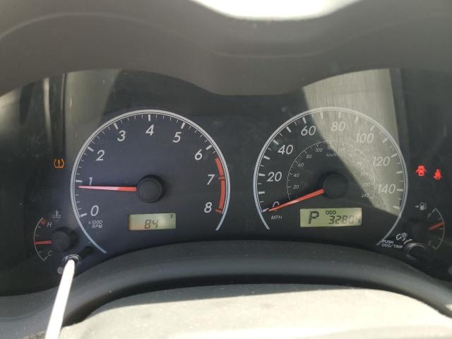 2T1BU4EE3AC403020 - 2010 TOYOTA COROLLA BASE SILVER photo 9