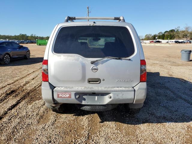 5N1ED28T44C637428 - 2004 NISSAN XTERRA XE SILVER photo 6