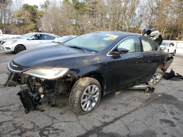 1C3CCCCB9FN567195 - 2015 CHRYSLER 200 C BLACK photo 1