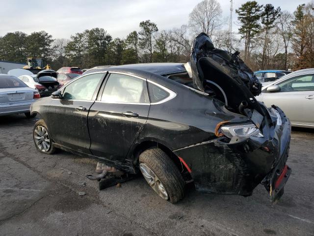 1C3CCCCB9FN567195 - 2015 CHRYSLER 200 C BLACK photo 2