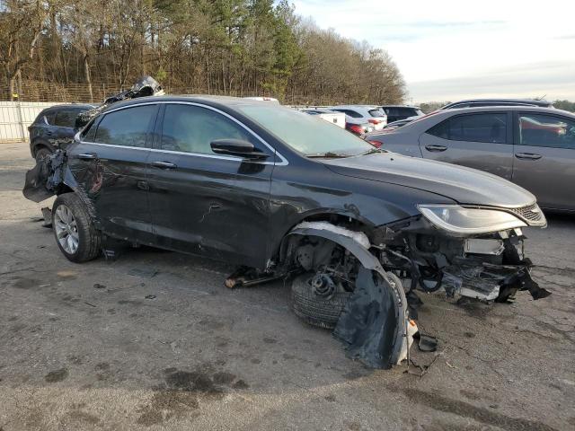 1C3CCCCB9FN567195 - 2015 CHRYSLER 200 C BLACK photo 4