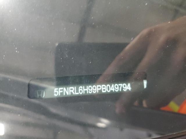 5FNRL6H99PB049794 - 2023 HONDA ODYSSEY ELITE თეთრი ფოტო 13