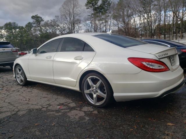 WDDLJ7DB5EA093913 - 2014 MERCEDES-BENZ CLS 550 WHITE photo 2