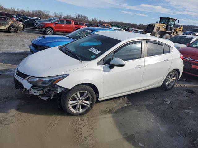 3G1BE6SM8HS508906 - 2017 CHEVROLET CRUZE LT WHITE photo 1