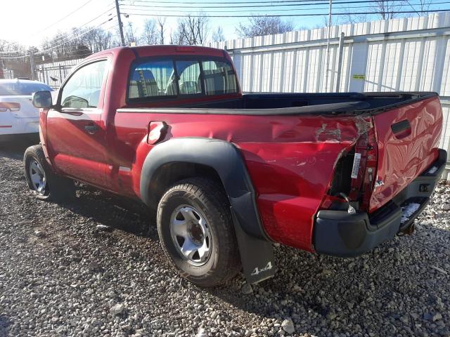 5TFPX4EN7BX002831 - 2011 TOYOTA TACOMA RED photo 2