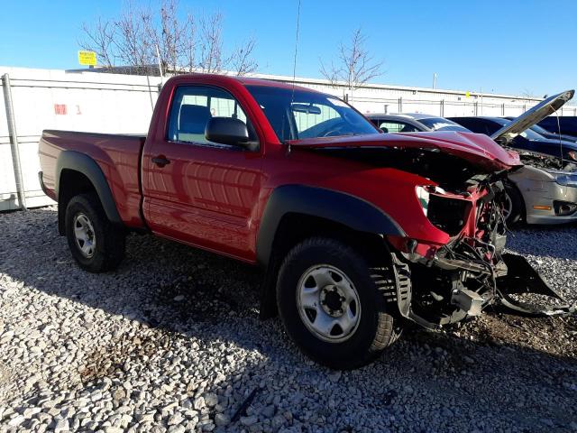5TFPX4EN7BX002831 - 2011 TOYOTA TACOMA RED photo 4