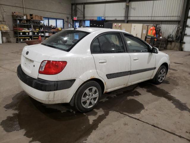 KNADE223896569708 - 2009 KIA RIO BASE WHITE photo 3