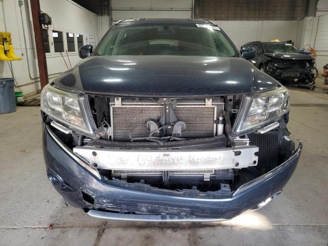 5N1AR2MM0EC642304 - 2014 NISSAN PATHFINDER S BLUE photo 5