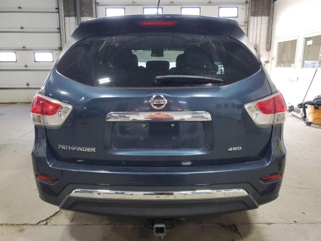 5N1AR2MM0EC642304 - 2014 NISSAN PATHFINDER S BLUE photo 6