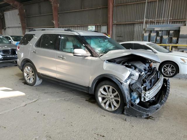 1FM5K7F85FGB29529 - 2015 FORD EXPLORER LIMITED SILVER photo 4