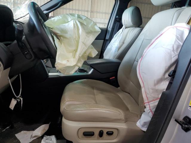 1FM5K7F85FGB29529 - 2015 FORD EXPLORER LIMITED SILVER photo 7