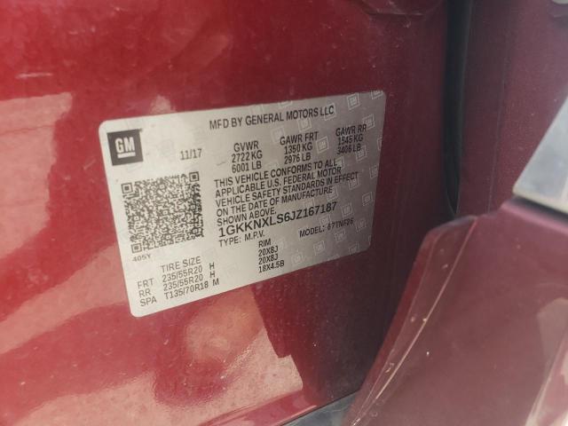 1GKKNXLS6JZ167187 - 2018 GMC ACADIA DENALI Շագանակագույն լուսանկար 14