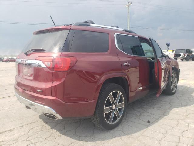 1GKKNXLS6JZ167187 - 2018 GMC ACADIA DENALI Շագանակագույն լուսանկար 3