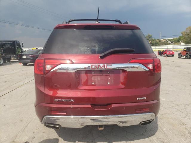 1GKKNXLS6JZ167187 - 2018 GMC ACADIA DENALI Շագանակագույն լուսանկար 6