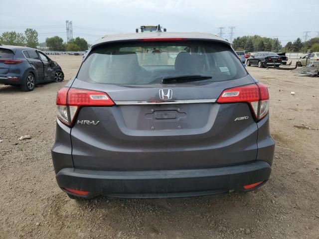3CZRU6H3XKG724641 - 2019 HONDA HR-V LX GRAY photo 6
