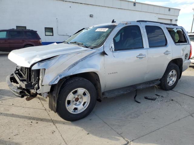 1GNUCAE07AR273481 - 2010 CHEVROLET TAHOE C1500  LS SILVER photo 1