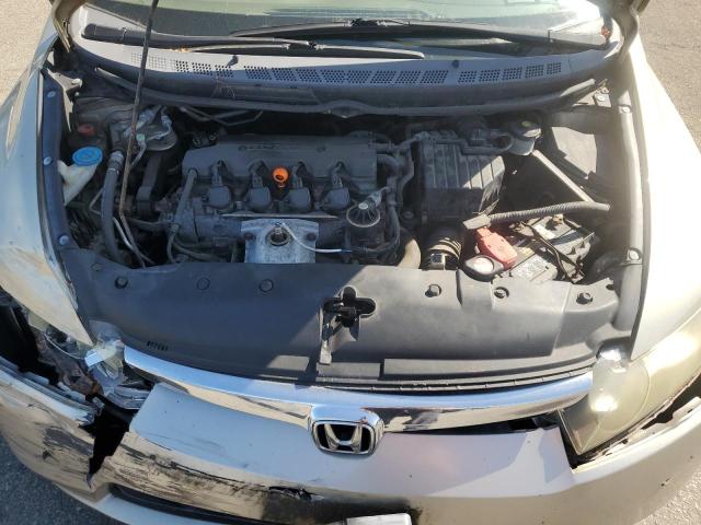 1HGFA165X8L015049 - 2008 HONDA CIVIC LX TAN photo 11