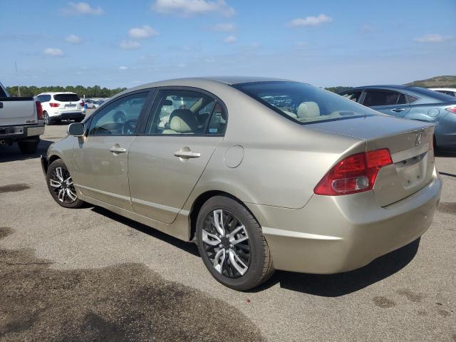 1HGFA165X8L015049 - 2008 HONDA CIVIC LX TAN photo 2