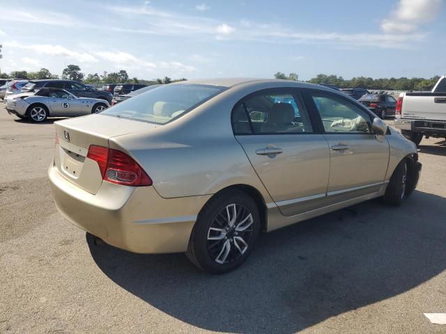 1HGFA165X8L015049 - 2008 HONDA CIVIC LX TAN photo 3