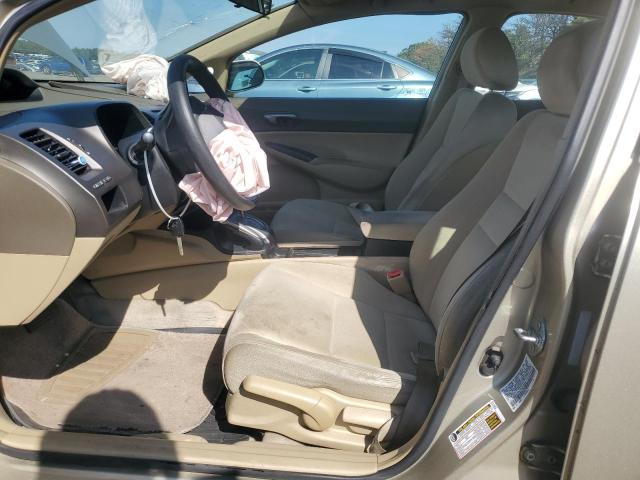 1HGFA165X8L015049 - 2008 HONDA CIVIC LX TAN photo 7
