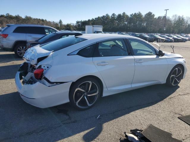 1HGCV1F38NA115440 - 2022 HONDA ACCORD SPORT WHITE photo 3