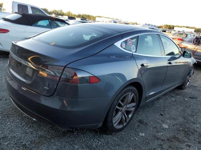 5YJSA1H12EFP56771 - 2014 TESLA MODEL S CHARCOAL photo 3