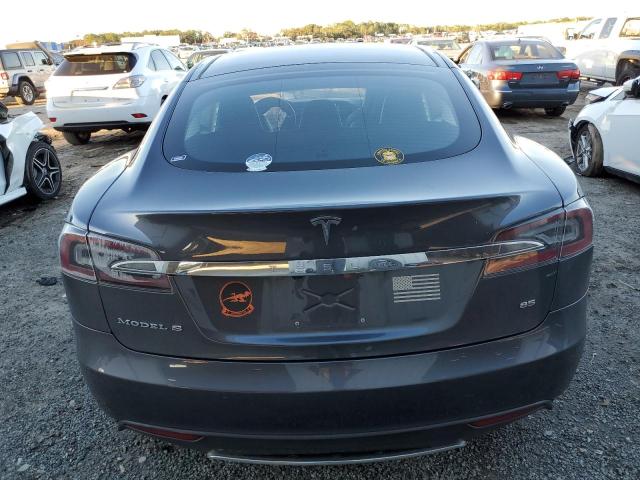 5YJSA1H12EFP56771 - 2014 TESLA MODEL S CHARCOAL photo 6